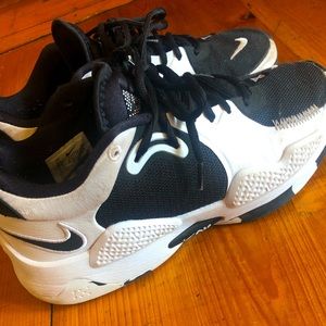 Nike Mens PG 5 Black Shoes